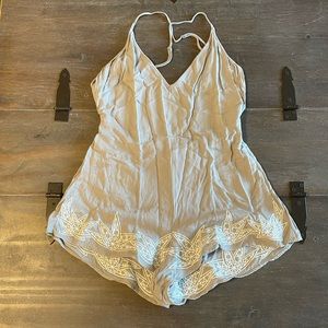 Backless Romper